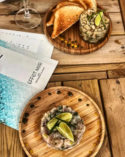 Tartare et rillettes de la mer